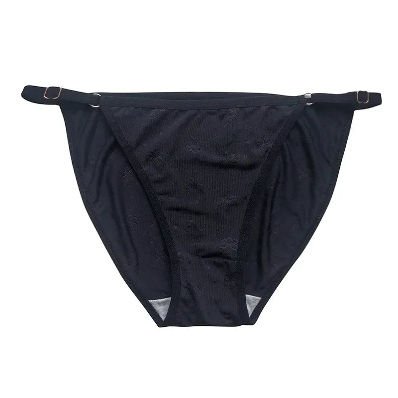 1Pc Sexy Panties Women Low Rise Briefs Seamless Underwear Solid Color Breathable Female Underpants Sexy Lingerie