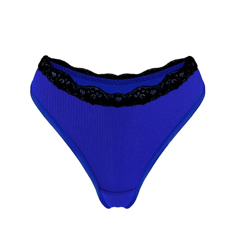 6pcs/pack Solid Sexy Lace Women's Panties Breathable Comfortable Sexy Lingerie Elegant Low Waist Lady Briefs Female Underwear