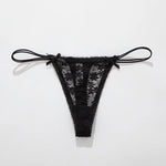Lace Girls G String Sexy Panties Women Underwear Briefs Hollow Out Thong High Quality Transparent Underpants Lingerie Intimates