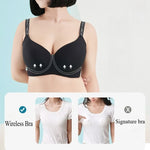 Comfortable Seamless Bra Anti Sagging Plus Size Bra Full Cup for Women Seamless Gathering Minimizer Sport Everyday Bra