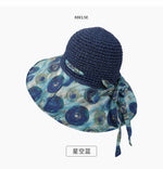 Korean style sun hat with large brim sun protection hat for women with sun visor and fisherman hat