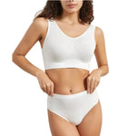 Seamless Bra Set Women Wireless Tanks Bra FemaleLow Rise Thongs Panties Sexy Lingerie Set Comfy Underwear Intimates S-5XL