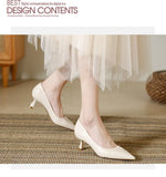 Patent Leather Fashion High Heels 2026Pointed Toe Pumps Elegant Woman Heeled Shoes Shallow Mouth Candy Colored Sexy Single Shoes