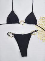 Triangle String Bikini 2026 Women Halter Swimsuit Solid Sexy Swimwear Female Bathers Bathing Swimming Swim Suit Beachwear