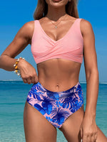 Printed Bikinis 2026 High Waist Swimsuit Women Sexy Swimwear Female Bathers Swimming Bathing Swimming Swim Suit Beachwear