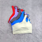 DIA FIT JOY Yoga Sports Bra Single Shoulder Irregular Strap Naked feel Sensation Beautiful Back Design Comfortable Breathable