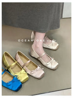New Ballet Flats Women Bowknot Loafers Ladies Shallow Daily Shoes Comfort Woman Flattie Slip on Shoes