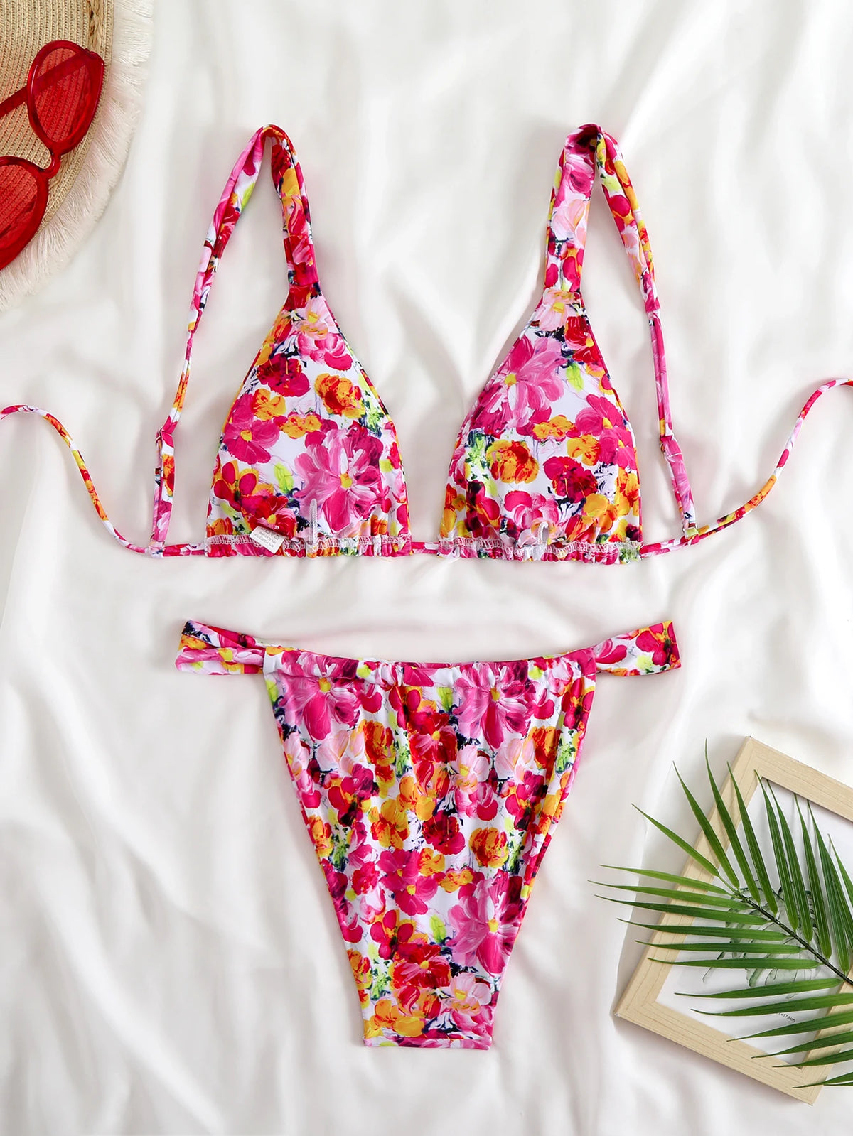 2026 Triangle Strappy Bikini Women Sexy Swimwear Female Brazilian Swimsuit Bathers Bathing Swimming Swim Suit Beachwear Summer