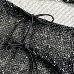 With Mesh Sarong Skirt Halter Bikini Women Swimwear Female Swimsuit Three-pieces Bikini Set Fishnet Bathing Suit Swim Beachwear