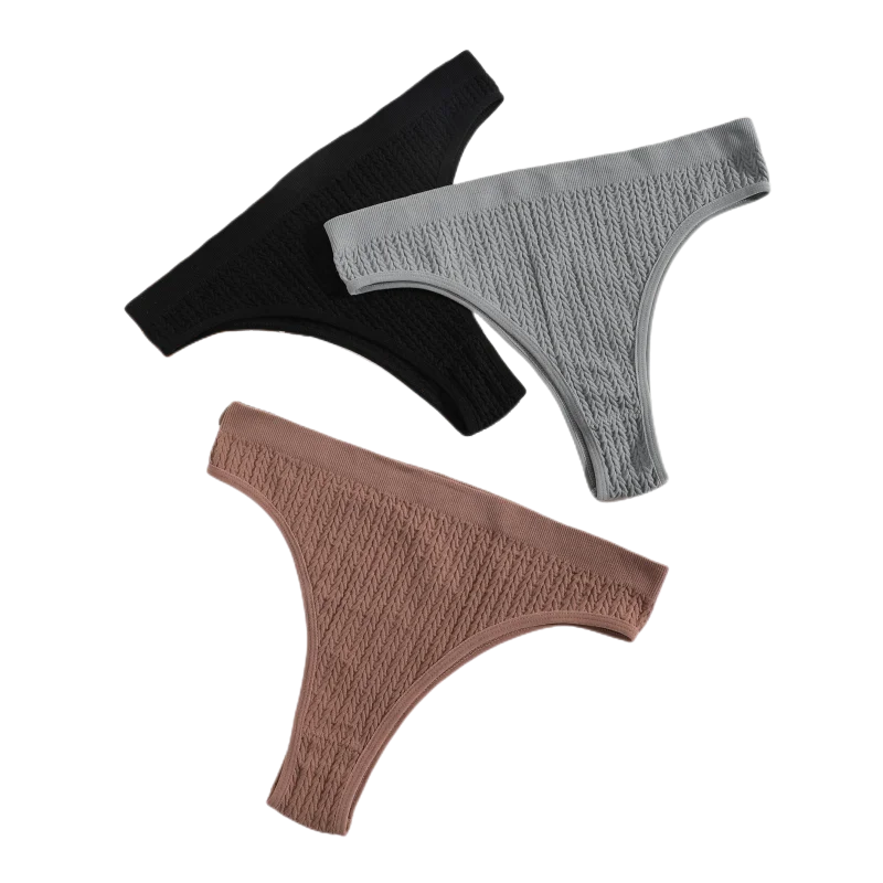 2Pcs/Set Seamless Panties Women Low Rise Panty Soft Solid Color Briefs Sexy Sports Underwear Female Underpants Lingerie M-XL