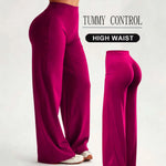 High Waist Straight Leg Workout Pants Naked Skin Friendly Hip Lifting Casual Sports Legging Training Body Shaping Fitness Bottom