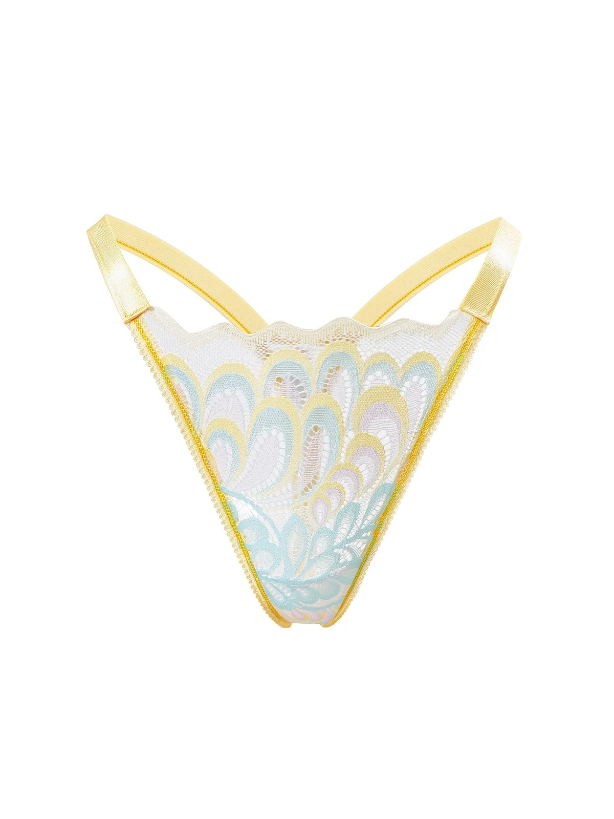 1pc Low Rise Mixed Color Sexy Women G-string Fashion Style Hollow out Elegant Sexy Lingerie Breathable Soft Lady Thong Underwear