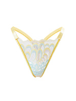 1pc Low Rise Mixed Color Sexy Women G-string Fashion Style Hollow out Elegant Sexy Lingerie Breathable Soft Lady Thong Underwear