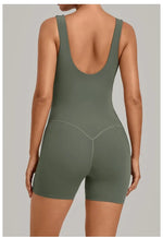Women's Seamless Yoga Jumpsuits Fitness Sports Gym Beauty Backless Slim Fit Sling One-piece Running Workout Training Bodysuits