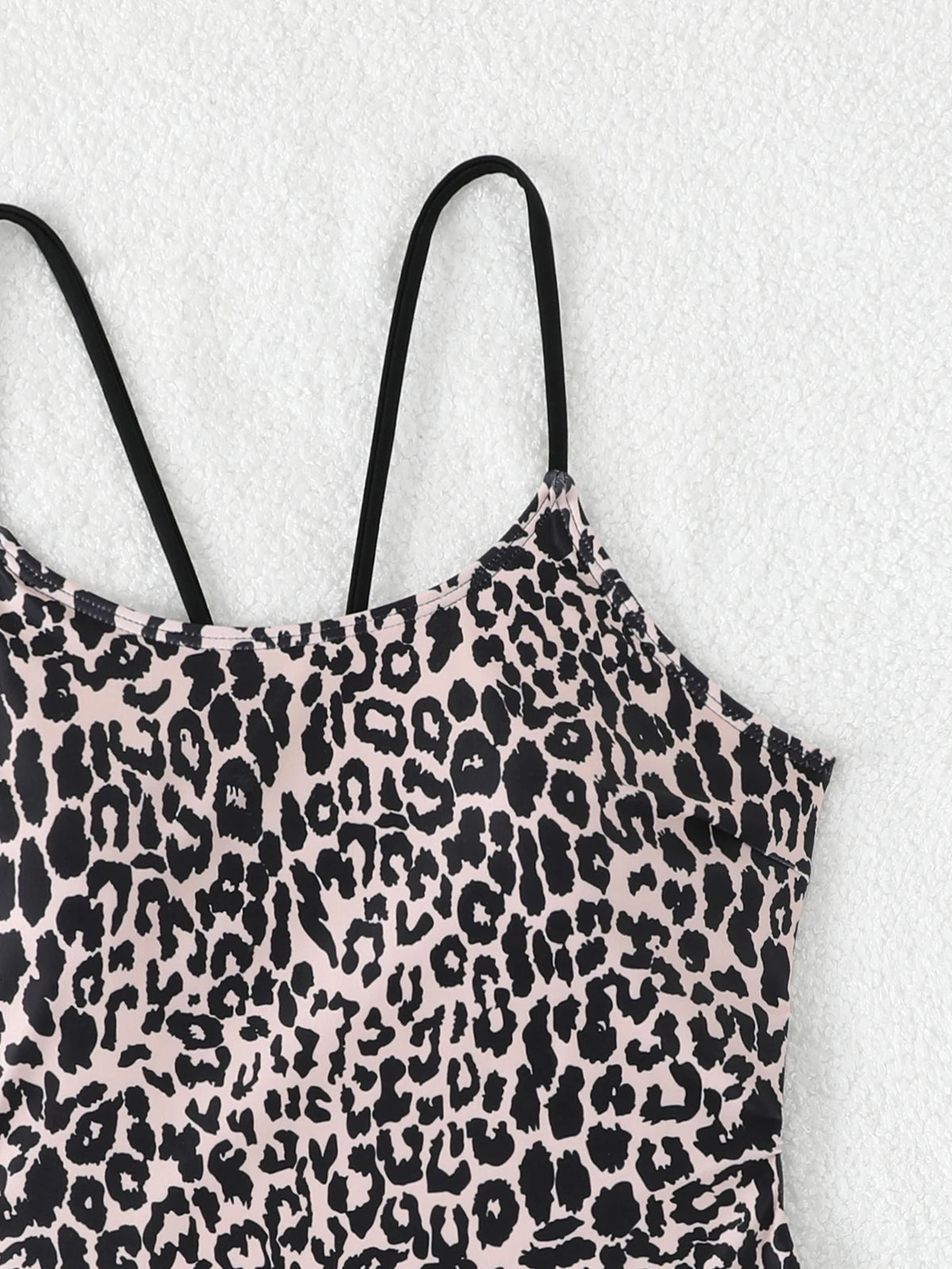 2026 Leopard Swimsuit One Piece String Backless Monokini Swimwear Women Sexy Bathers Bathing Swimming Swim Suit Female Beachwear