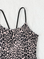 2026 Leopard Swimsuit One Piece String Backless Monokini Swimwear Women Sexy Bathers Bathing Swimming Swim Suit Female Beachwear