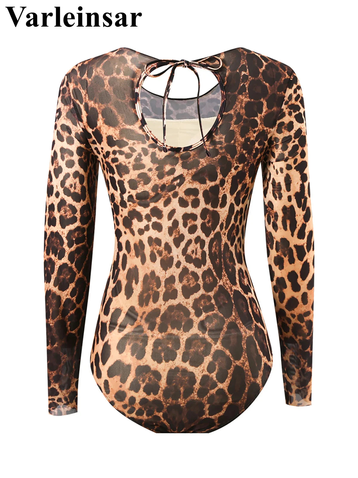 S - XXL 2026 With Pants Long Sleeve Leopard Women Swimwear One Piece Swimsuit Female High Leg Cut Bather Bathing Suit Swim V7349