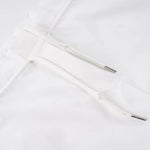 Summer women's elastic waist casual workwear low-rise mid-pants comfortable woven pants