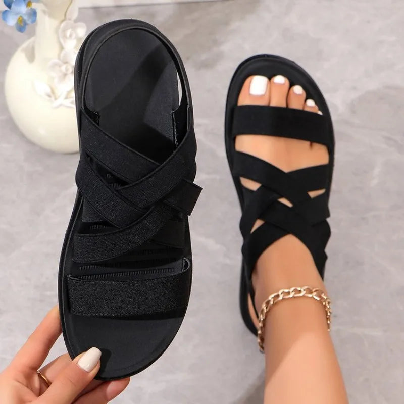 Summer Women Shoes Sandals Party Sandals Woman Beach Walking Shoes Retro Women's Sandals