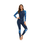 2024 Sport Long Sleeve Rash Guard One Piece Swimwear Women Swimsuit Beachwear Summer Monokini Surfing Suit Femme Bodysuit