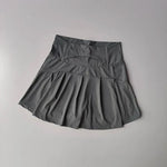 Women's High-Waisted Sports Short Skirt Anti-Glare A-Line Yoga Pants Skirt with Inner Lining for Fitness Cool Design