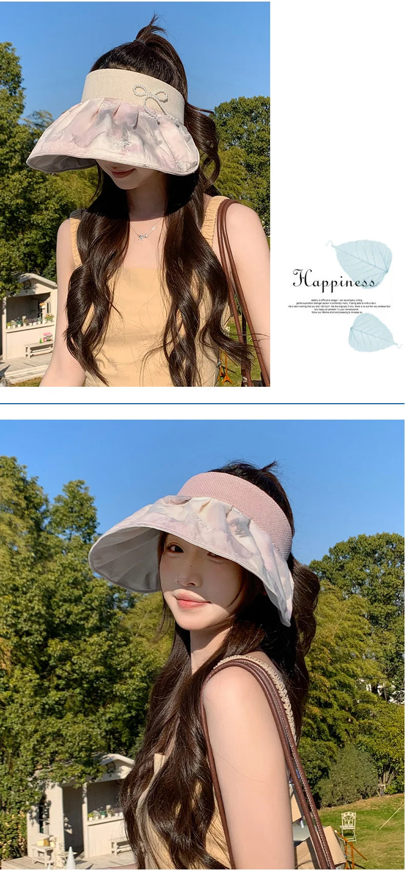 Summer empty top sun hat outdoor sports sun protection hat casual sun hat
