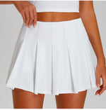 Fitness Tennis Short Skirts Women's Quick Cooling Sensation Sunscreen Pleated Skirt Outdoor UV Resistant Dance Golf Yoga Clothes