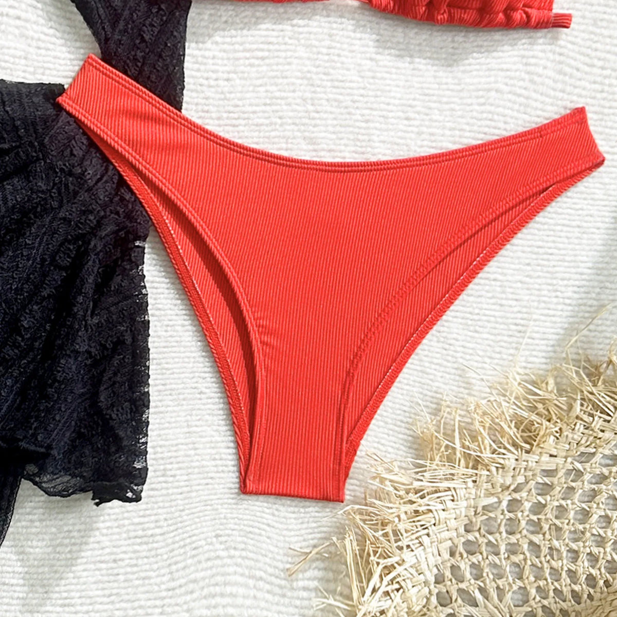 Sexy 4 Pieces Bikinis Sets Women Mesh Long Sleeve Cover Up Beach Skirt Swimwear Holiday Beach Bathing Suit Patchwork Swimsuit