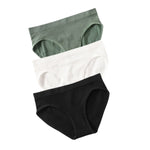 3Pcs/Set Seamless Classic Briefs Women Low Waist Panties Female Underpants Sexy Lingerie Sports Full Coverage Panty Underwear