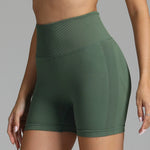 High Waist Butt-Lifting Sport Yoga Shorts for Women, Breathable & Stretchy Gym Workout Athletic Shorts