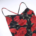 Flowers Print Spaghetti Strap Dresses Women Temperament Package Hip Bodycon Long Dress Fashion Sexy Backless Lady Slim Vestidos