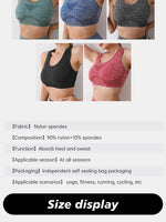 CZGUKE Soutien-gorge Push Up Respirant Pour Femmes, Sous-vêtements De Sport, Course À Pied, Yoga, Fitness