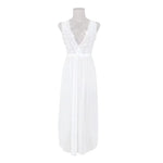 Large Sexy Night Dress Ice Silk Satin Sleepwear Female Nightgown Women Sleeping Dresses Plus Size Night Shirts