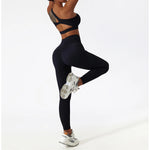 Cozy SkinFriendly Breathable Pocket Yoga Leggings Gym High Waist Sports Leggings Women Elasticity Fitness Running Hip Lift Pants