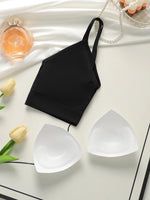 Four Colors U-shaped back Women's seamless comfortable single-layer thin detachable chest cushion sports bra Z2002