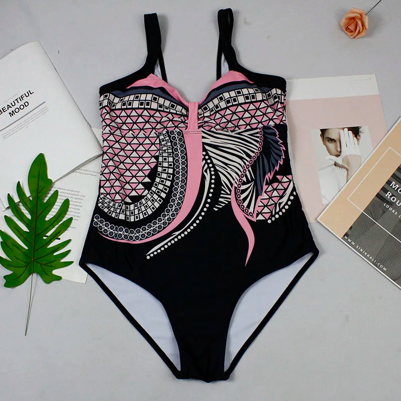 Swimwear WomenOne Piece Swimsuit Push Up Sexy Bathing Suit Women Swimming for Beach Wear Monokini Plus Size Swimwear
