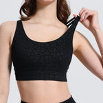 Solid Color Soft Women Gym Yoga Legging Set Cross Back Shoulder Strap Gym Yoga Bra+High Waist Sport Leggings 2pc Tight Sportwear
