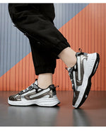 Sneakers Women TrendsPlatform Shoes Lightweight Outdoor Sports Shoes Breathable Running Shoes Lace Up Casual