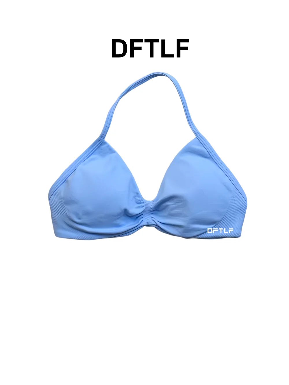 DFTLF Impact Strappy Bra Women Seamless Gym Underwear High Support Halter Sexy Sports Clothing Push-up Yoga Workout Tank Top