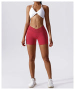 Summer Seamless High Waist Yoga Shorts Elasticity Sports Leggings Women Breathable Cycling Shorts Buttock Lift Gym Shorts Women