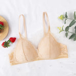 Floral Lace Bras Women Bralette Non-wire Bra Push Up Underwear Back Buckle Brassiere Female Sexy Lingerie