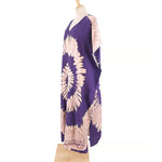 2026 New Colorful Kaftan Tunic Beach Dress Beach Wear Beachwear Beach Cover Up Cover-upsLoose Maxi Dress Female Women V4428