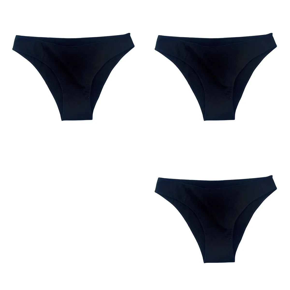 3Pcs/Set Women's Cotton Briefs Underwear Female Underpants Low Rise Underwear Sexy Lingerie Soft High Cut Panties