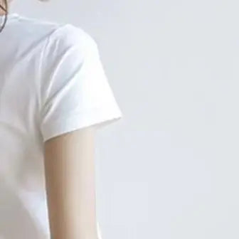 Women Summer T-shirt V-neck Short Sleeve Slim Fit T-shirt Solid Color Pullover Tops Women Bottoming Shirt Streetwear