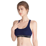 Fashion Letter Print Top Sexy Beauty Back Tube Top Women's Underwear Set Breathable Seamless Female Lingerie Suit