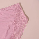 Beauwear Women Luxury Sexy Lace Panties Floral Transparent Nylon Breathable Briefs Underwear Female Bragas Pretty Lingerie