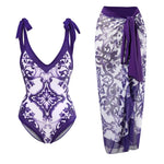 2026 New Arrival Push Up Women Bikini Set Floral Printed Ruffle Bikinis Strappy Bandage Swimwear Brazilian Biquini Bathing Suit