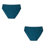 2Pcs/Set Cotton Panties Women Low Rise Underwear Solid Color Comfort Breathable Briefs Sexy Lingerire M-XL Seamless Intimates