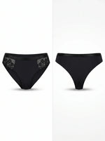 Women Plus Size High Waist Lace Panties 1XL-3XL Tummy Control Butt Lift Briefs Sexy Seamless Underwear Z2516
