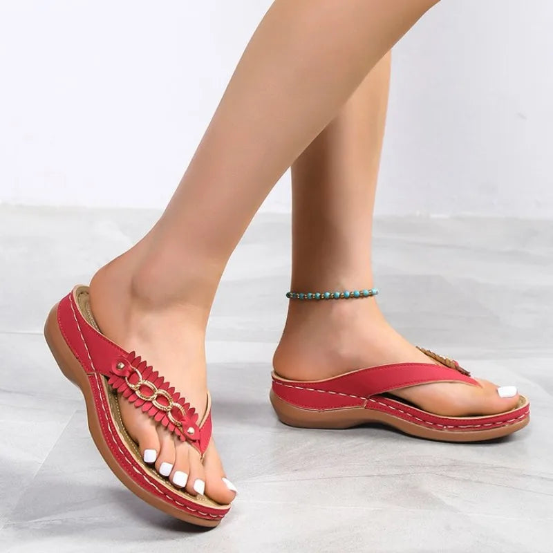 Summer Dressy Sandals For Wedding Women Thong Sandals Comfy SliderOpen Women Summer Support